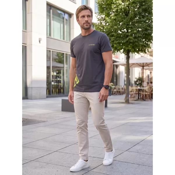 Tricou pentru bărbați ALTISPORT ALM013129 GRI ABANOS 