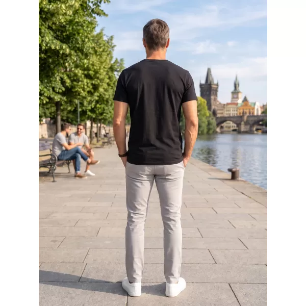  Tricou pentru bărbați ALTISPORT ALM013129 ALB-NEGRU 