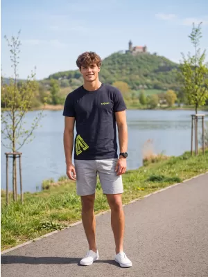 Tricou pentru bărbați ALTISPORT ALM013129 ALBASTRU MARIN