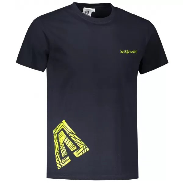  Tricou pentru bărbați ALTISPORT ALM013129 ALBASTRU MARIN 