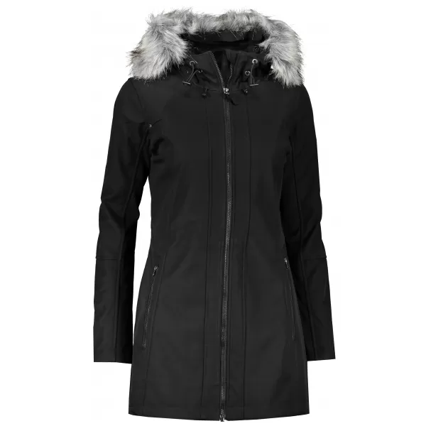  Palton softshell pentru doamne ALPINE PRO MASIA LCTS137 NEGRU 
