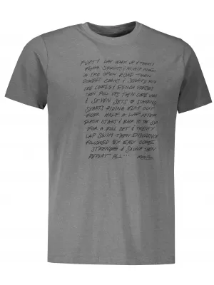 Tricou pentru bărbați cu mâneci scurte ALPINE PRO SKULD MTSS520 GRI