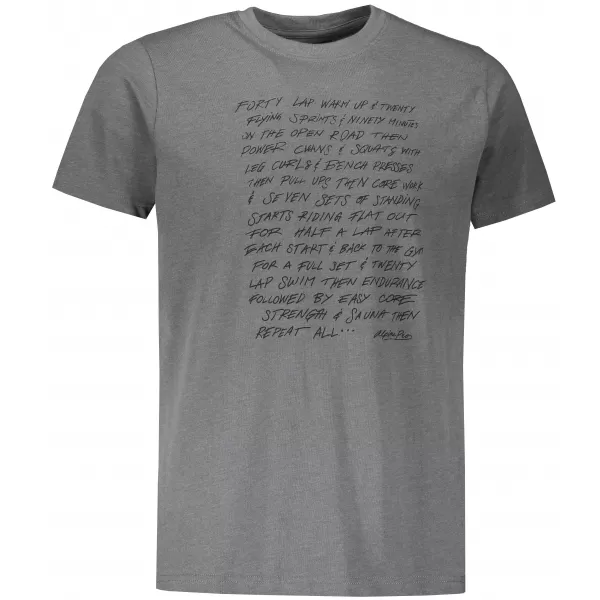  Tricou pentru bărbați cu mâneci scurte ALPINE PRO SKULD MTSS520 GRI 