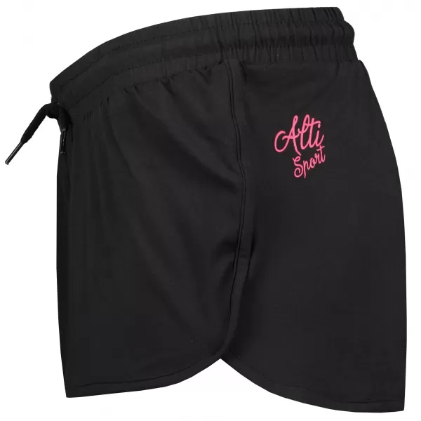  Pantaloni scurți de damă ALTISPORT BOFFA NEGRU 