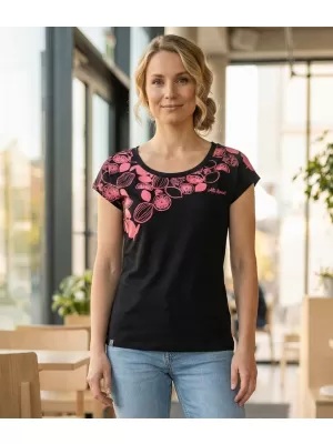 Tricou pentru femei ALTISPORT GABU NEGRU