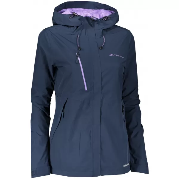  Geacă pentru doamne ALPINE PRO LANKA LJCS411 ALBASTRU ÎNCHIS 