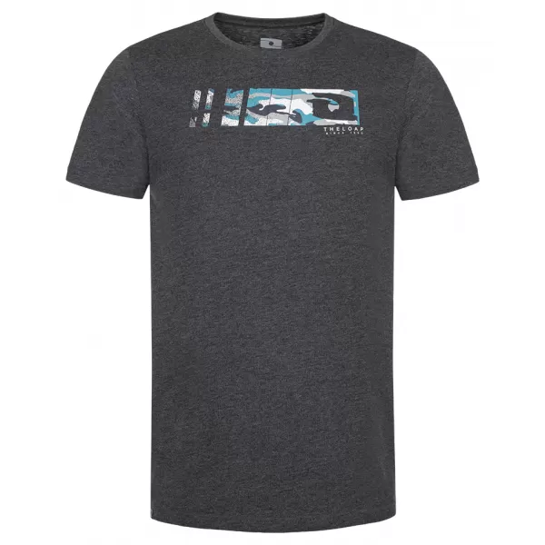  Tricou pentru bărbați LOAP BENO CLM2082 EVIDENȚIERE NEAGRĂ 