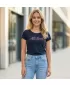 Tricou pentru femei ALTISPORT ALW007122 ALBASTRU MARIN