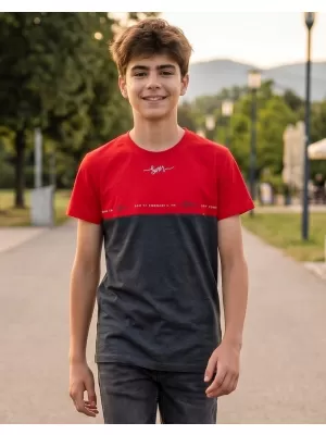 Cămașă de băieți SAM 73 BARRY BT 542 NEGRU