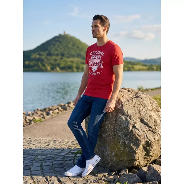  Cămaşă SAM 73 LIAM MT 768 ROŞU 