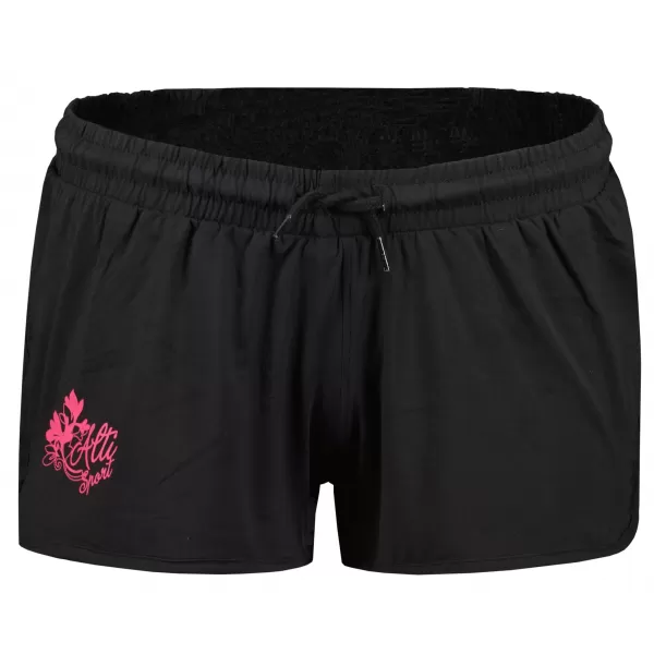  Pantaloni scurți de damă ALTISPORT BOFFA NEGRU 