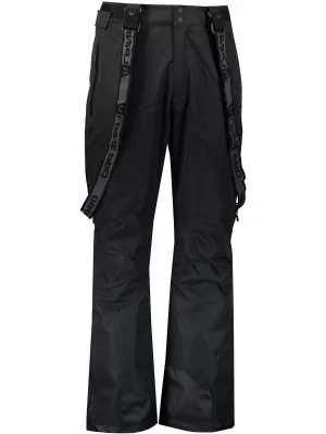 Pantaloni de schi ALPINE PRO NUDD 6 MPAS475 NEGRU