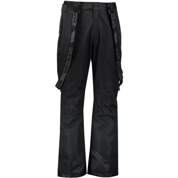  Pantaloni de schi ALPINE PRO NUDD 6 MPAS475 NEGRU 