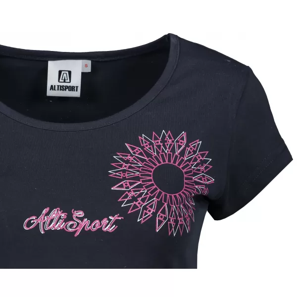  Tricou pentru femei ALTISPORT ALW024122 ALBASTRU ROZ 