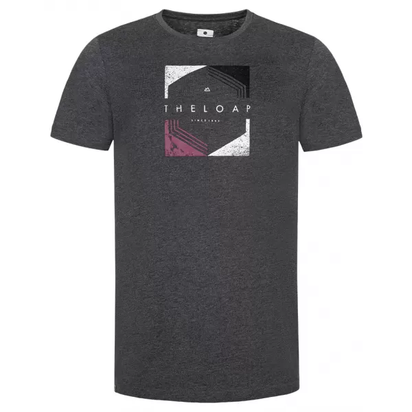  Tricou pentru bărbați LOAP BENDER CLM2084 EVIDENȚIERE NEAGRĂ 