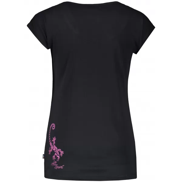  Tricou pentru femei ALTISPORT MALANTA NEGRU 