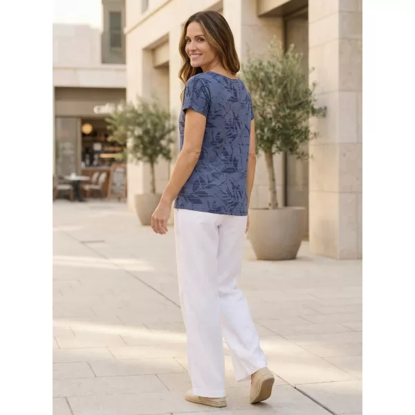  Tricou pentru femei KIXMI KAILA ALBASTRU 