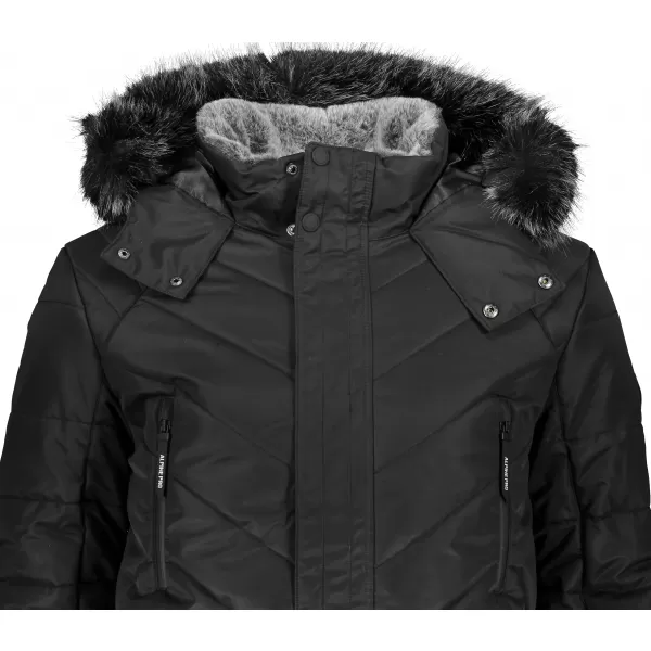  Geacă de iarnă pentru bărbați ALPINE PRO ICYB 6 MJCS432 NEGRU 