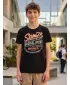 Cămașă de băieți SAM 73 ARCHIE BT 543 NEGRU