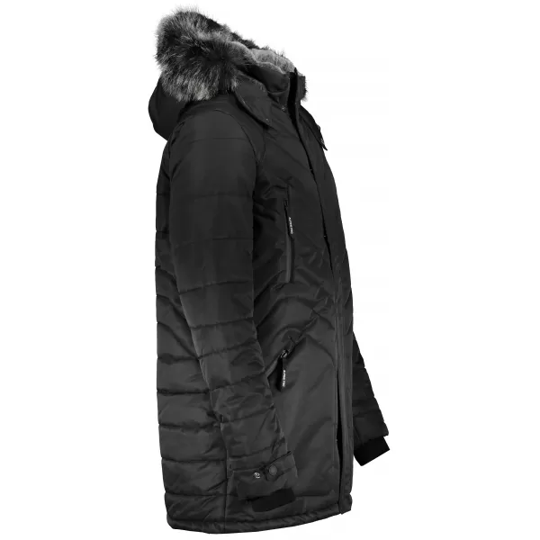  Geacă de iarnă pentru bărbați ALPINE PRO ICYB 6 MJCS432 NEGRU 