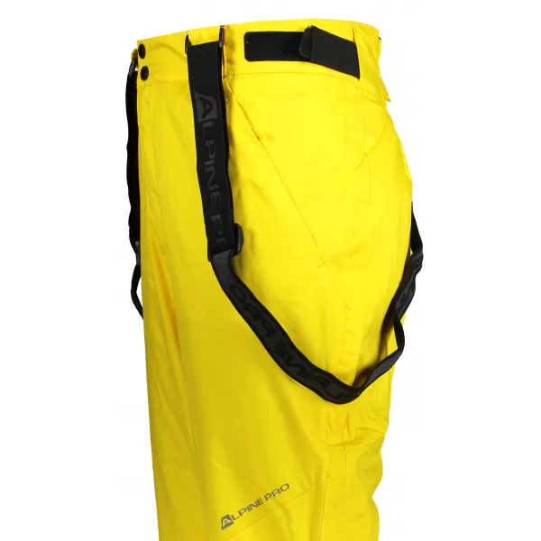  Pantaloni de schi pentru bărbați ALPINE PRO SANGO 8 MPAS477 CHIHLIMBAR 