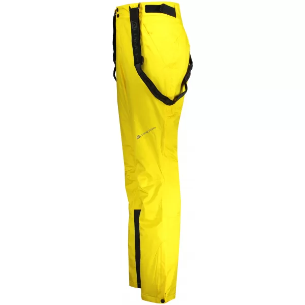  Pantaloni de schi pentru bărbați ALPINE PRO SANGO 8 MPAS477 CHIHLIMBAR 