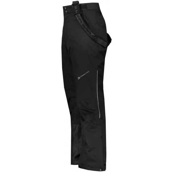  Pantaloni de schi pentru copii ALPINE PRO ANIKO 4 KPAS203 NEGRU 