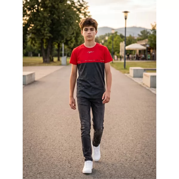  Cămașă de băieți SAM 73 BARRY BT 542 NEGRU 