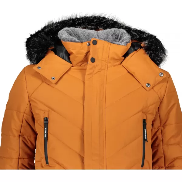 Geacă de iarnă pentru bărbați ALPINE PRO ICYB 6 MJCS432 CHIHLIMBAR 