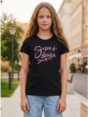 Cămașa fetei SAM 73 CAITLYN GT 544 NEGRU
