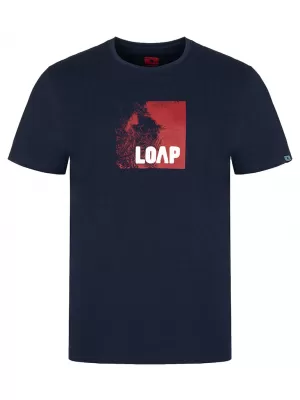 Tricou pentru bărbați LOAP ALIEN CLM2072 ALBASTRU