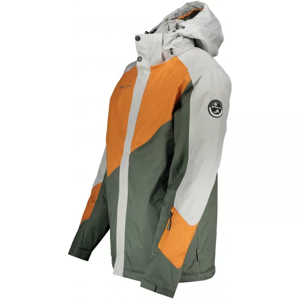  Geacă de schi pentru bărbați ALPINE PRO SARDAR 4 MJCS450 PORTOCALE 