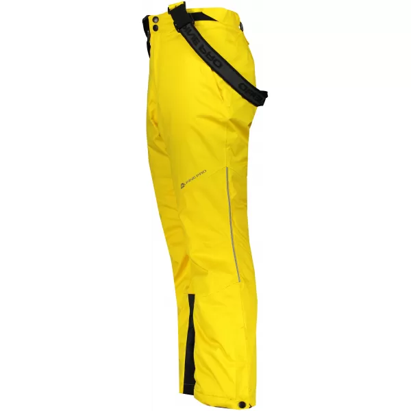  Pantaloni de schi pentru copii ALPINE PRO ANIKO 4 KPAS203 CHIHLIMBAR 