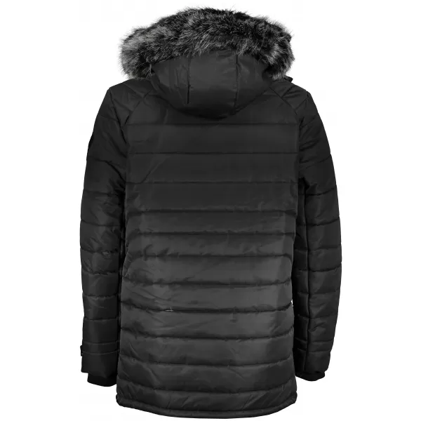  Geacă de iarnă pentru bărbați ALPINE PRO ICYB 6 MJCS432 NEGRU 