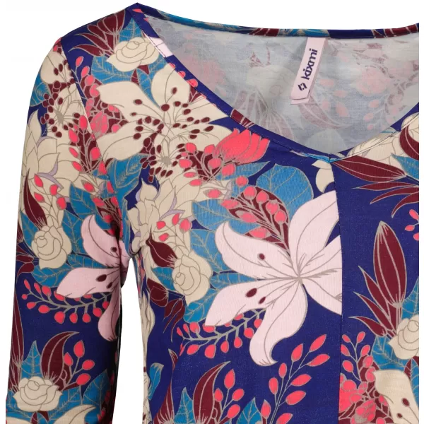  Tricou pentru femei KIXMI KLAUDIA ALBASTRU INCHIS 