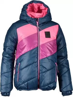 Sacou ALPINE PRO MERIKO KJCS181 ALBASTRU/ROZ