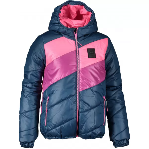  Sacou ALPINE PRO MERIKO KJCS181 ALBASTRU/ROZ 