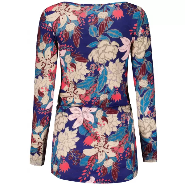  Tricou pentru femei KIXMI KLAUDIA ALBASTRU INCHIS 