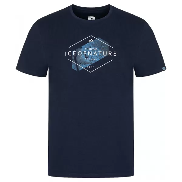  Tricou pentru bărbați LOAP ALIOT CLM2077 ALBASTRU 