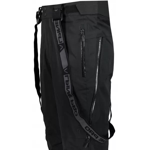  Pantaloni de schi ALPINE PRO NUDD 6 MPAS475 NEGRU 