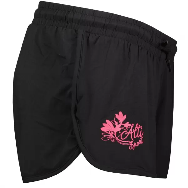  Pantaloni scurți de damă ALTISPORT BOFFA NEGRU 
