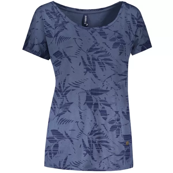  Tricou pentru femei KIXMI KAILA ALBASTRU 