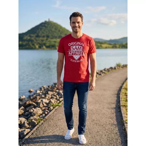  Cămaşă SAM 73 LIAM MT 768 ROŞU 