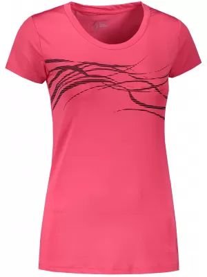 Tricou funcțional de damă ALTISPORT UNTA ROZ