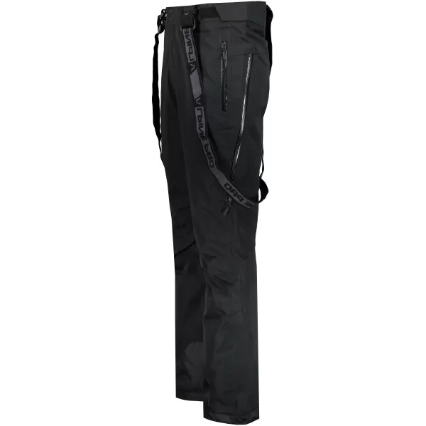  Pantaloni de schi ALPINE PRO NUDD 6 MPAS475 NEGRU 
