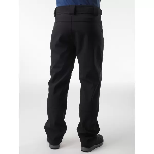  Pantaloni softshell pentru bărbați LOAP LYKKE SFM2019 NEGRU 