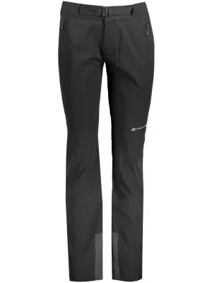 Pantaloni de softshell pentru femei ALPINE PRO ROHANA LPAS342 NEGRU
