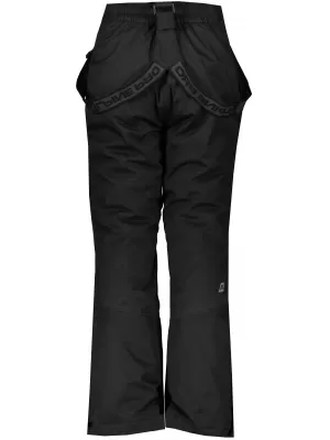 Pantaloni de schi pentru copii ALPINE PRO ANIKO 4 KPAS203 NEGRU