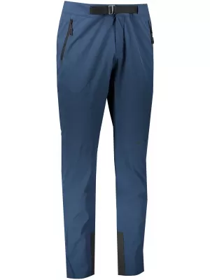 Pantaloni softshell pentru bărbați ALPINE PRO ROHAN MPAS374 ALBASTRU