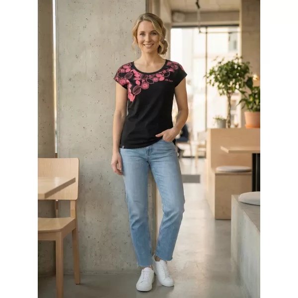  Tricou pentru femei ALTISPORT GABU NEGRU 